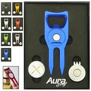 Golf Divot Repair Tool Gift Set