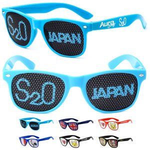 Custom Printed Pinhole Sunglasses