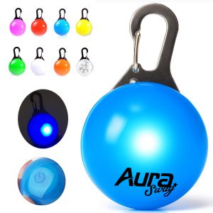 LED Pet Safety Light Pendant Clip
