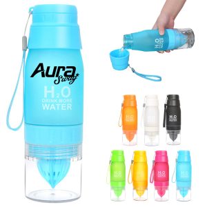 22oz. Frosted Lemon Water Bottle