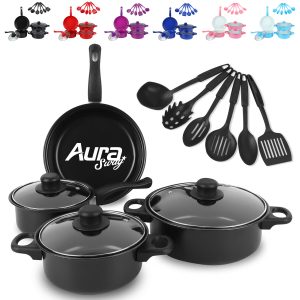 Non Stick Maifan Stone Cookware Set