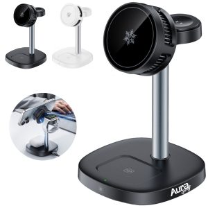 3 in 1 Wireless Charger Cooling Fast Charging Station