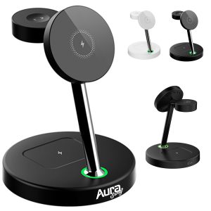 3 in 1 Magnetic Wireless Charger Stand