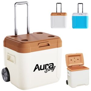 52L Wheeled Cooler Box with Handle