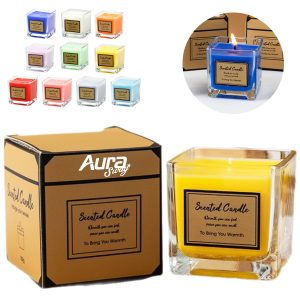 Scented Candle in Glass Jar