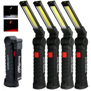 Emergency Foldable LED Work Light Magnetic Flashlight