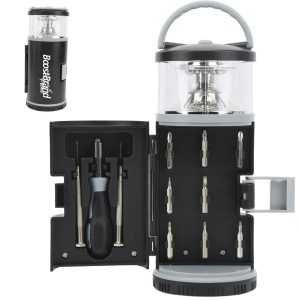 Portable Screwdriver Set with LED Light