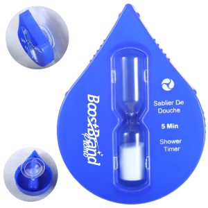 5 Minutes Shower Sand Timer Hourglass w/ Suction Cup