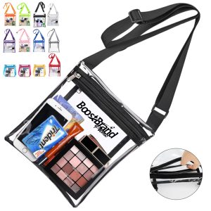 Stadium Approved Clear Crossbody Bag for Events & Security