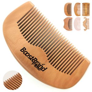 Custom Eco-friendly Natural Wooden Hair Comb