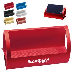 Laser Engraving Business Card Holder Desk Display Stand
