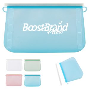 Freezer Reusable Silicone Seal Food Storage Bag Organizer