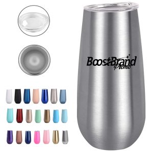 6oz. Insulated Stemless Tumbler Cup for Hot & Cold