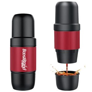 Portable Travel Coffee Maker with Built-in Brewer