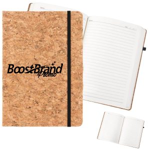 A5 Eco-Friendly Cork Journal with Elastic Closure