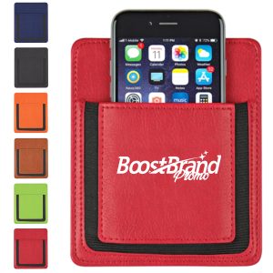 Adhesive Phone Wallet with Card Pocket