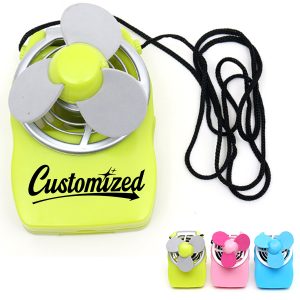 Mini Desktop Fan with Soft Blades and Cute Color Design