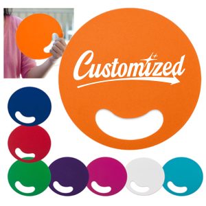 Custom PP Hand Fan Cheer Paddle with Handle