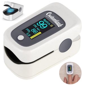 LED Fingertip Pulse Oximeter with SpO2 Display