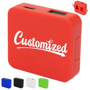 4-Port USB Hub with Flip Plug