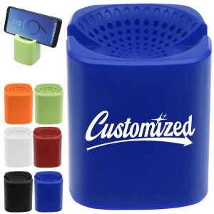 Mini Bluetooth Speaker with Phone Stand and Custom Logo