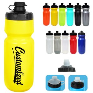 20Oz. Sports Water Bottle with Push-Pull Lid