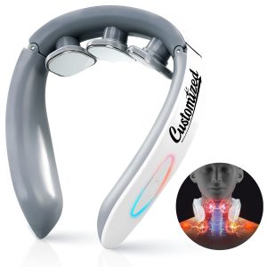 Smart Neck Massager W/ Heat and Multi-Mode Pulse Function