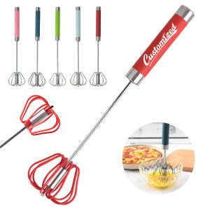 10inch Manual Rotating Egg Beater with Non-Slip Handle