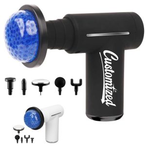Rechargeable Massage Gun with 6 Interchangeable Heads