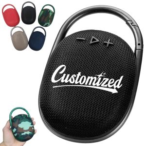 Portable Bluetooth Speaker with Handle Clip Design