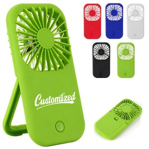 Portable Foldable USB Fan With Stand and Custom Logo