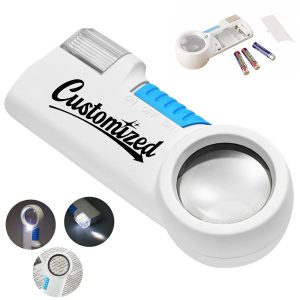LED Lighted Handheld Magnifier with Ergonomic Grip