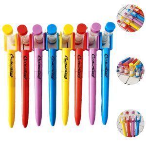 Novelty Ballpoint Pen with Mini Fan and Click Action