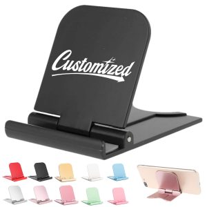 Foldable Plastic Phone Stand for Desk Use Holder