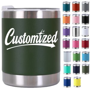 12oz Stainless Steel Insulated Car Mug
