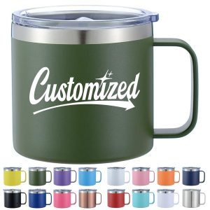 12oz Vacuum Insulated Mug with Handle