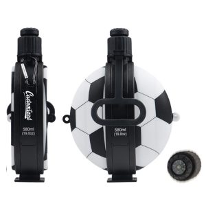 19oz Foldable Military Canteen with Compass