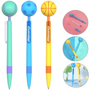 Sports Ball Fidget Spinner Ballpoint Pen