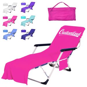 Microfiber Lounge Chair Cover Towel