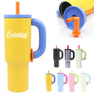 40oz Kids Water Bottle with Straw