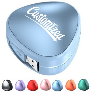 3 in 1 Triangle Retractable USB Charger