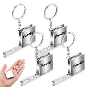 Retractable Keychain Ruler