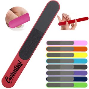 Two Sided Nail File with Grit Surface