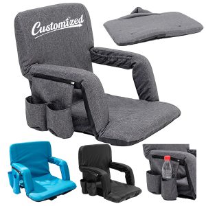 Foldable Stadium Seat with Armrests