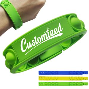 Silicone Fidget Pop Bracelet Wristband