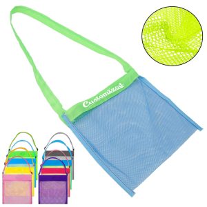 Mesh Zipper Pouch with Handle