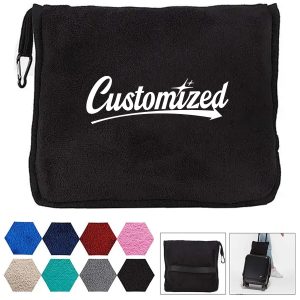 Soft Foldable Travel Blanket  Pillow