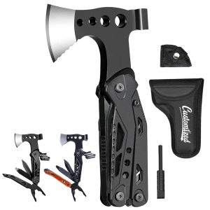 Multi Function Folding Tactical Axe Pliers Tool