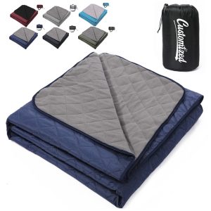 Waterproof Foldable Outdoor Picnic Blanket with Carry Bag