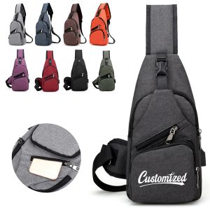 Crossbody Sling Bag with Anti Theft and USB Charging Port